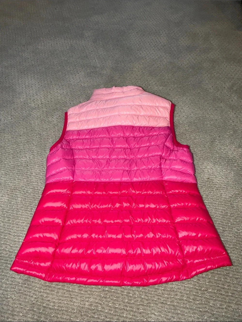 Girl’s Free Country Pink Ombre Quilted Vest